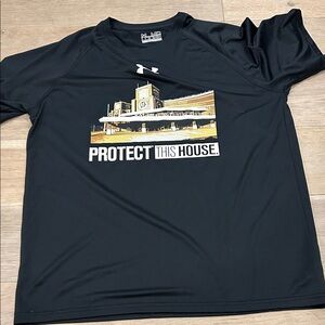 UND Sioux Ralph Engelstad Black 'Protect This House' Tee